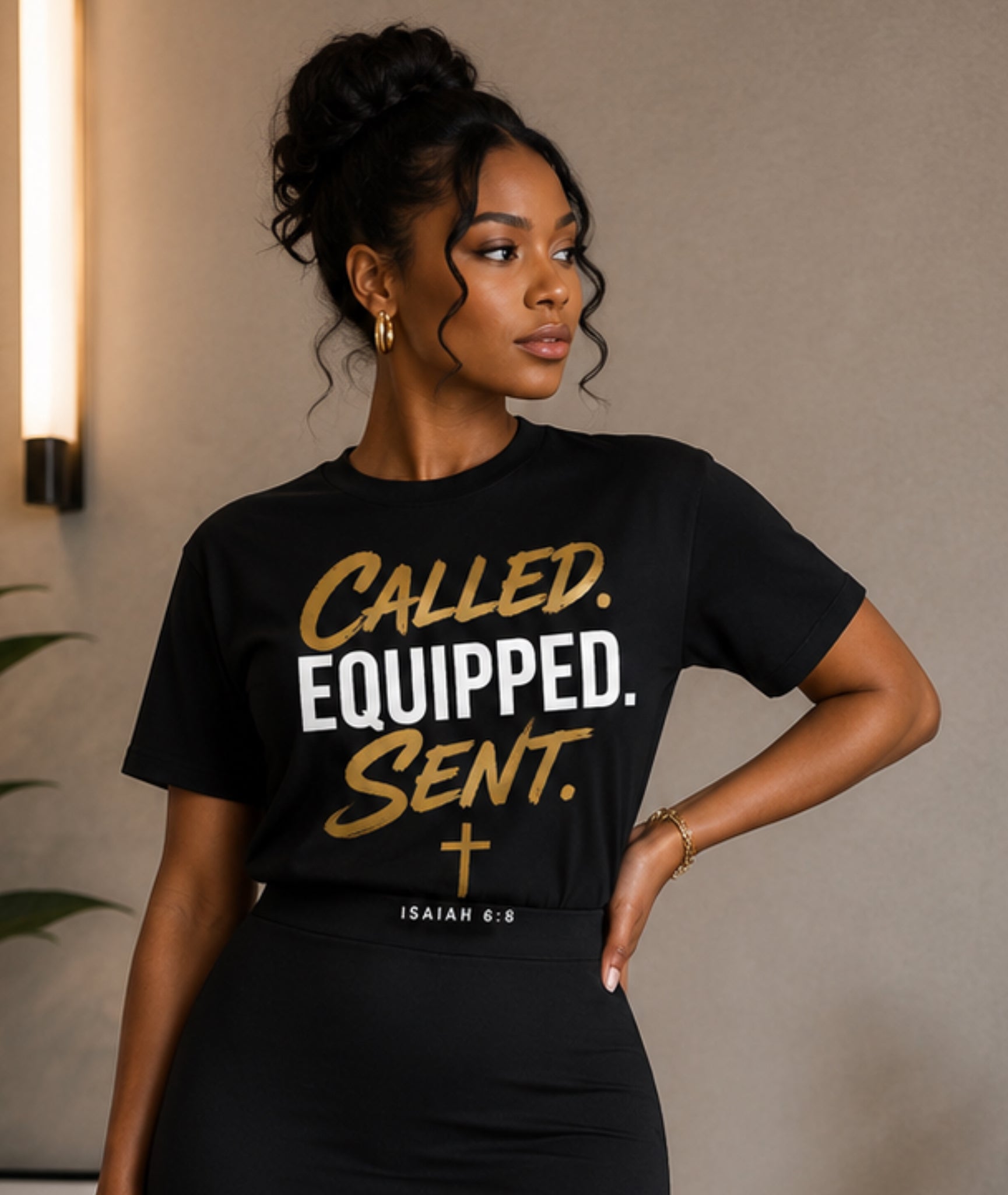 Faithing It. Short sleeve faith based T-shirts.
