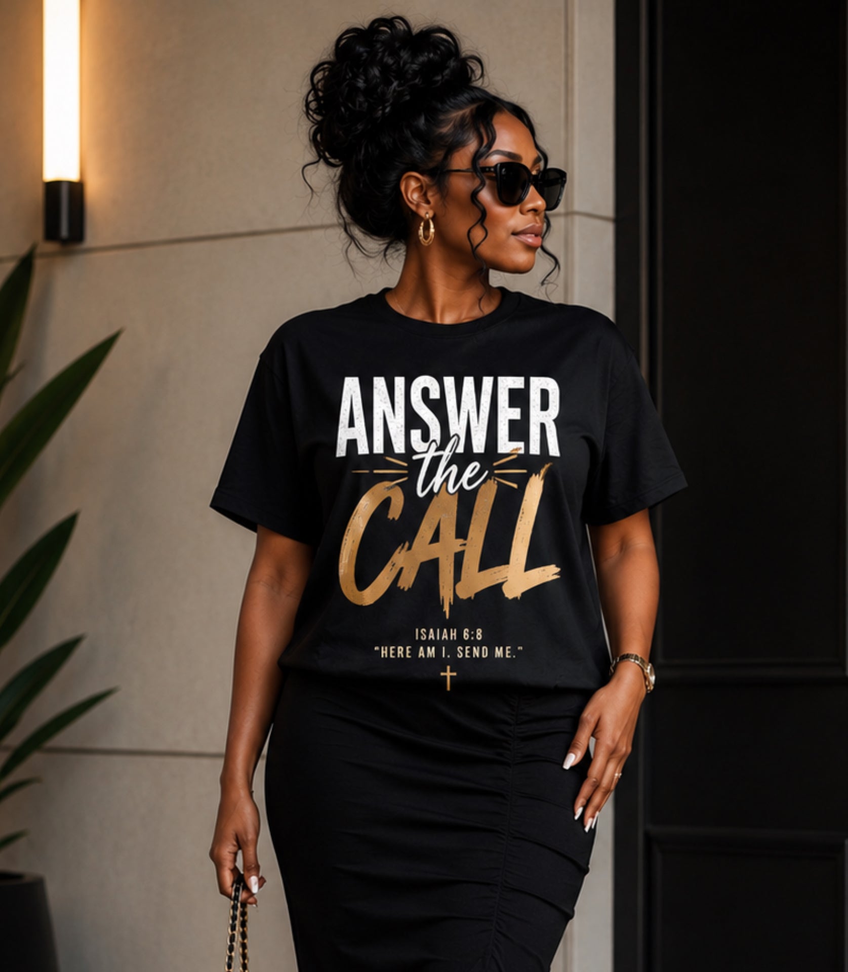Faithing It. Short sleeve faith based T-shirts.
