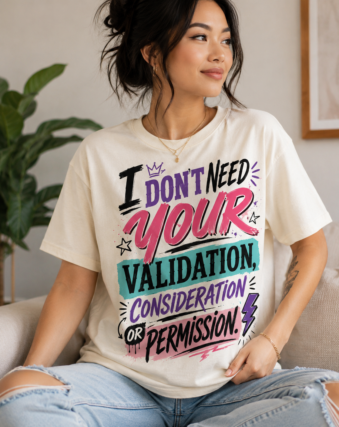Statement Tees. Bold short sleeve graphic T-shirts.
