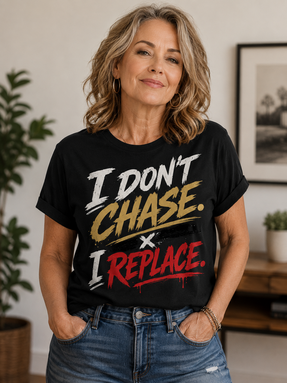 Statement Tees. Bold short sleeve graphic T-shirts.