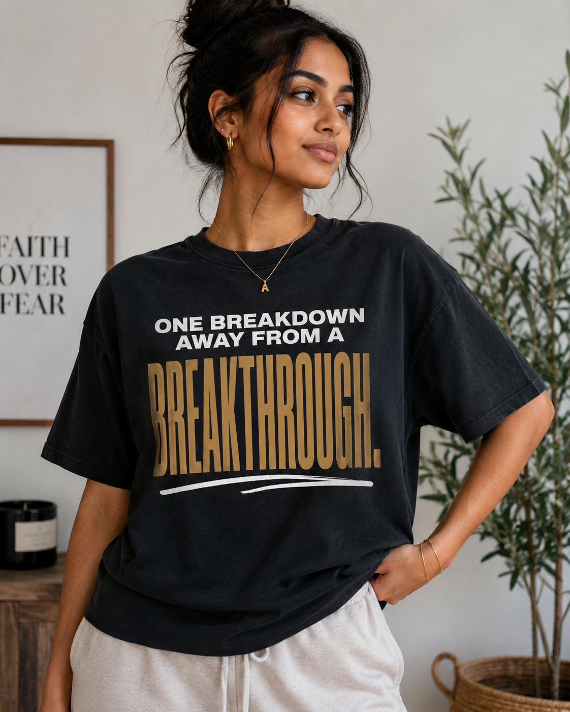 Faithing It. Short sleeve faith based T-shirts.